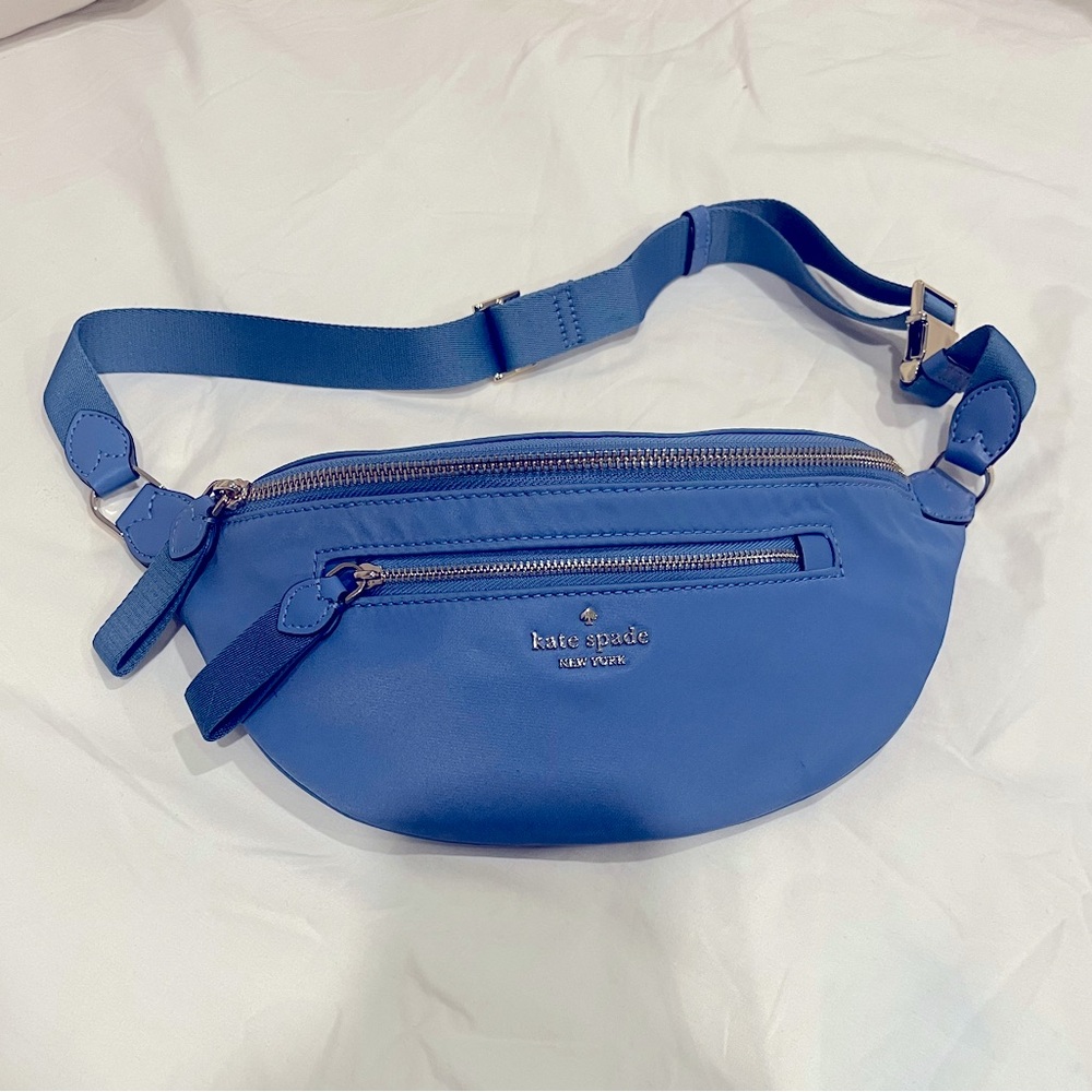 Kate Spade Chelsea Nylon Belt Bag Cornflower Blue Fanny Pack